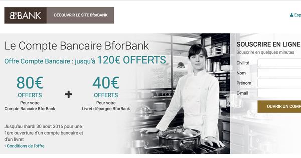 La carte Visa Infinite à un prix ultra concurrentiel chez BforBank